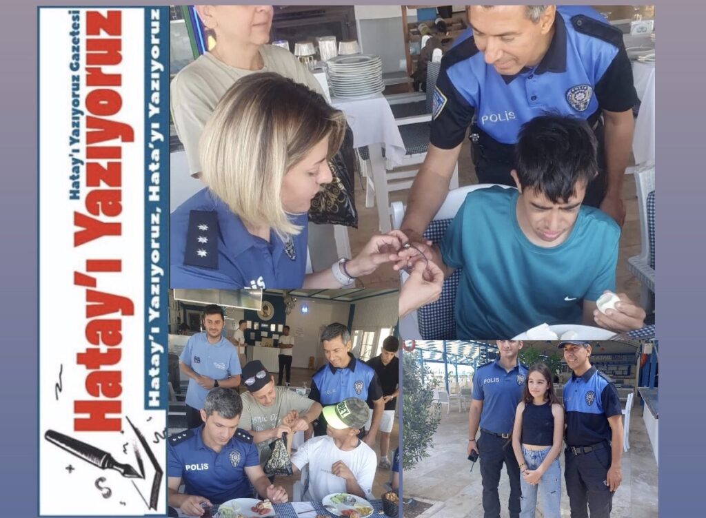 POLİSLERDEN ÖZEL ÇOCUKLARA ANLAMLI ETKİNLİK