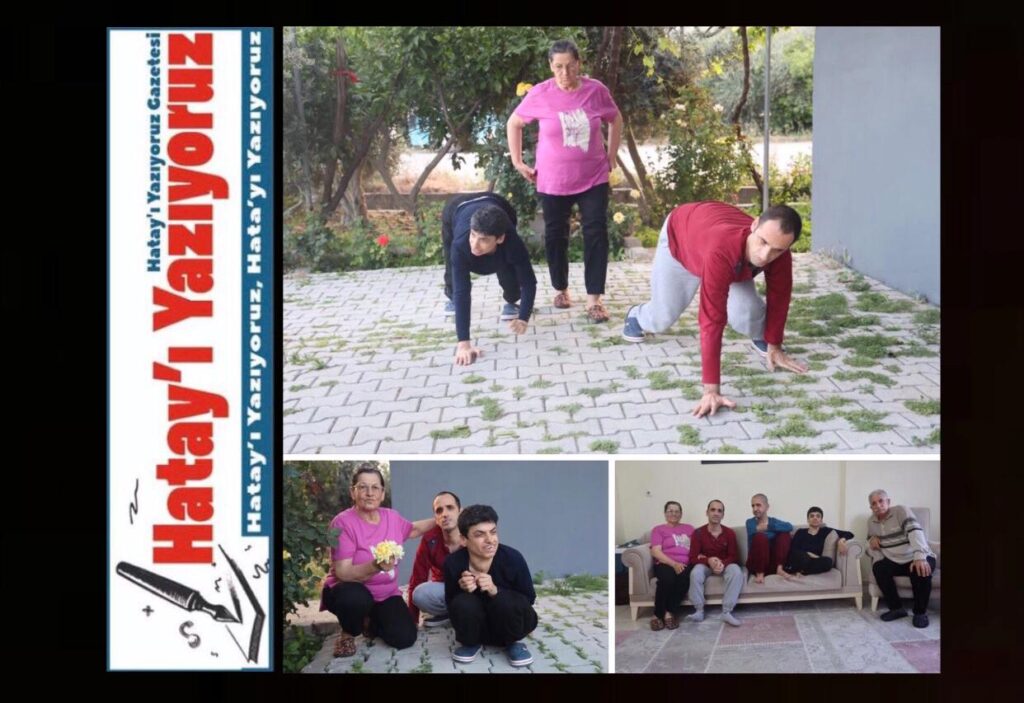 3 ENGELLİ EVLADINA ÖMRÜNÜ ADADI