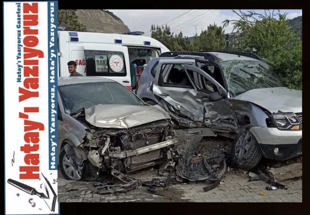 BELEN’DE TRAFİK KAZASI: 2 YARALI