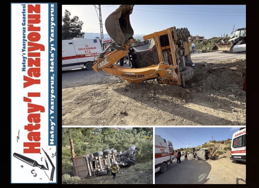HATAY’DA TRAFİK KAZASI: 3 YARALI