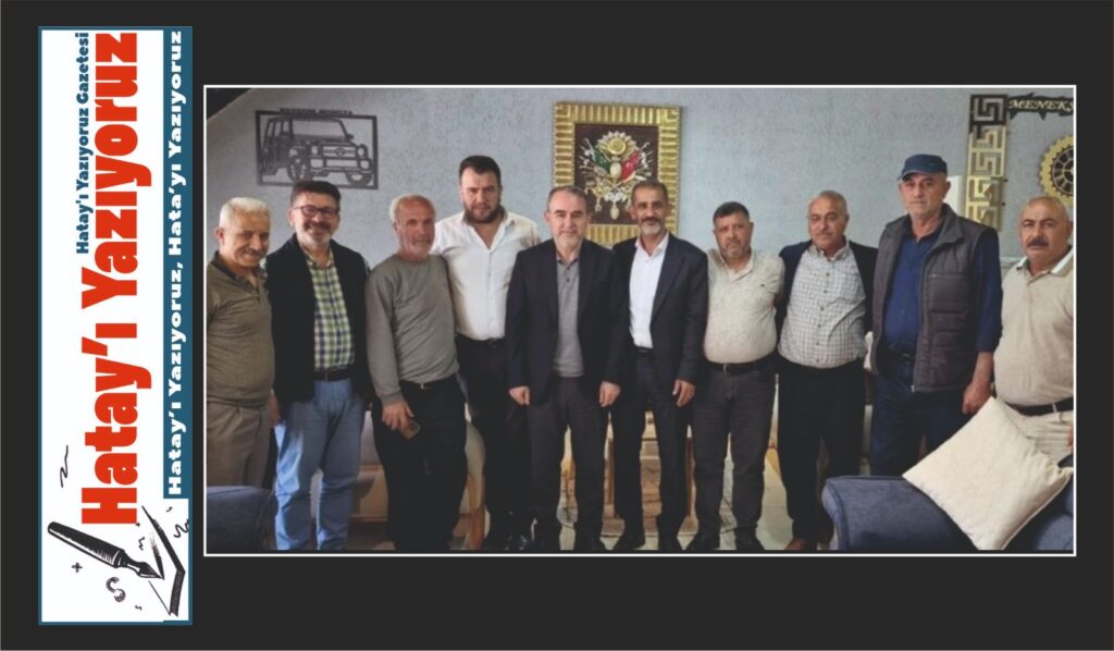 ERGİN, ANTAKYA’DA VATANDAŞLARLA BULUŞTU