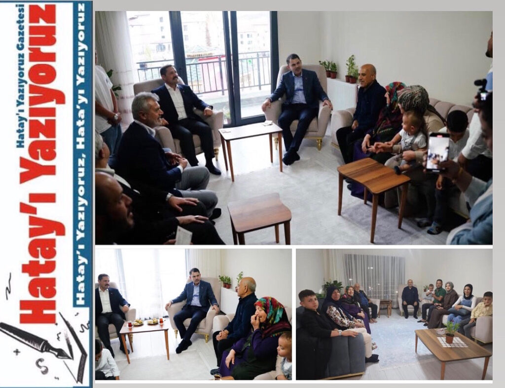 BAKAN KURUM’A 9 EVLADININ İSMİNİ TEK SOLUKTA SAYAN DEPREMZEDE BABA GÜLÜMSETTİ