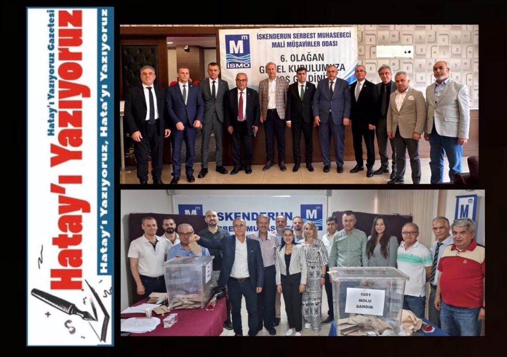 İSKENDERUN SERBEST MUHASEBECİ MALİ MÜŞAVİRLER ODASI GENEL KURULU YOĞUN KATILIMLA GERÇEKLEŞTİ