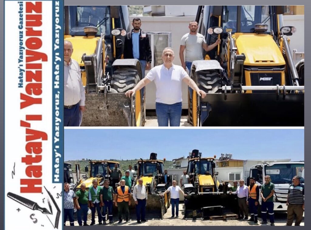 ALTINÖZÜ BELEDİYESİ ARAÇ FİLOSUNA 2 YENİ KEPÇE EKLEDİ