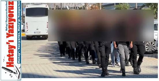 İSKENDERUN’DA JANDARMA EKİPLERİNDEN SUÇ ÖRGÜTLERİNE OPERASYON