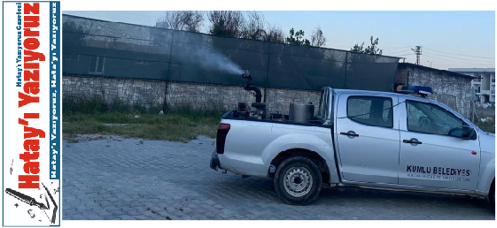 KUMLU’DA HAŞERE VE SİNEKLE MÜCADELE SÜRÜYOR