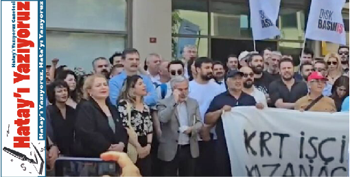 KRT EMEKÇİLERİ ÜÇ AYDIR MAAŞLARINI ALAMIYOR!