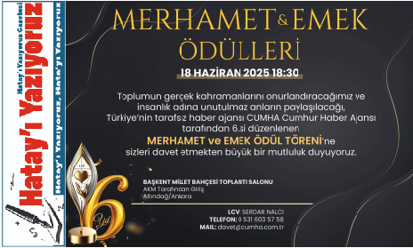 AYKANAT’A MERHAMET VE EMEK ÖDÜLÜ