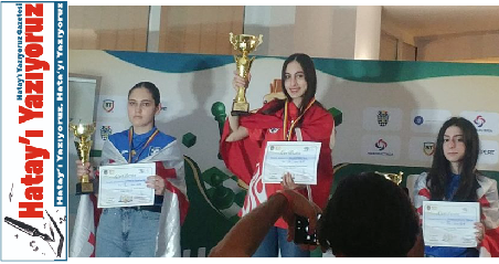 HATAYLI SPORCU ELA MULLAKÜTÜKÇÜ’DEN AVRUPA ŞAMPİYONLUĞU GURURU