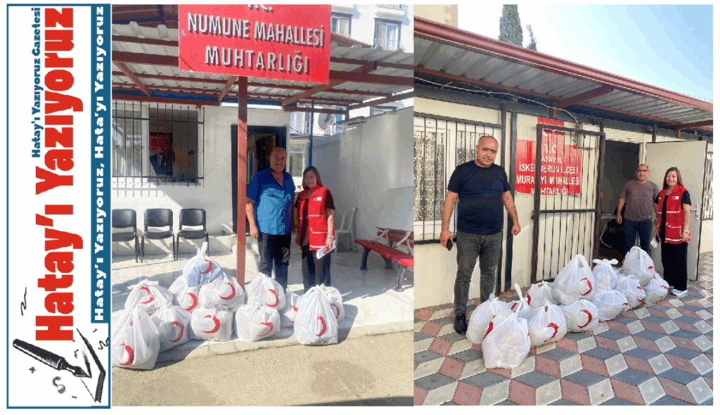 KIZILAY’IN İHTİYAÇ SAHİBİ AİLELERE YARDIMI SÜRÜYOR