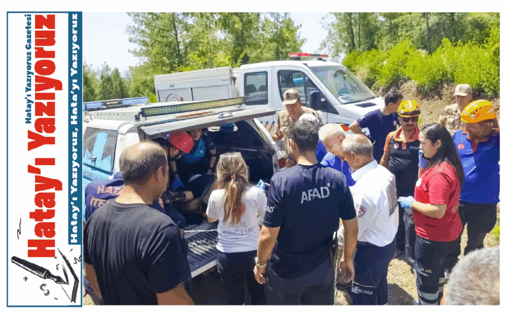 DAĞLIK BÖLGEDE YARALANAN VATANDAŞ KURTARILDI