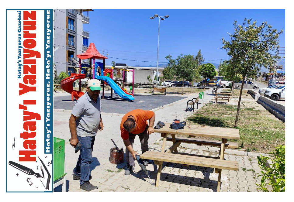 PARK VE YEŞİL ALANLARDA ÇALIŞMALAR DEVAM EDİYOR