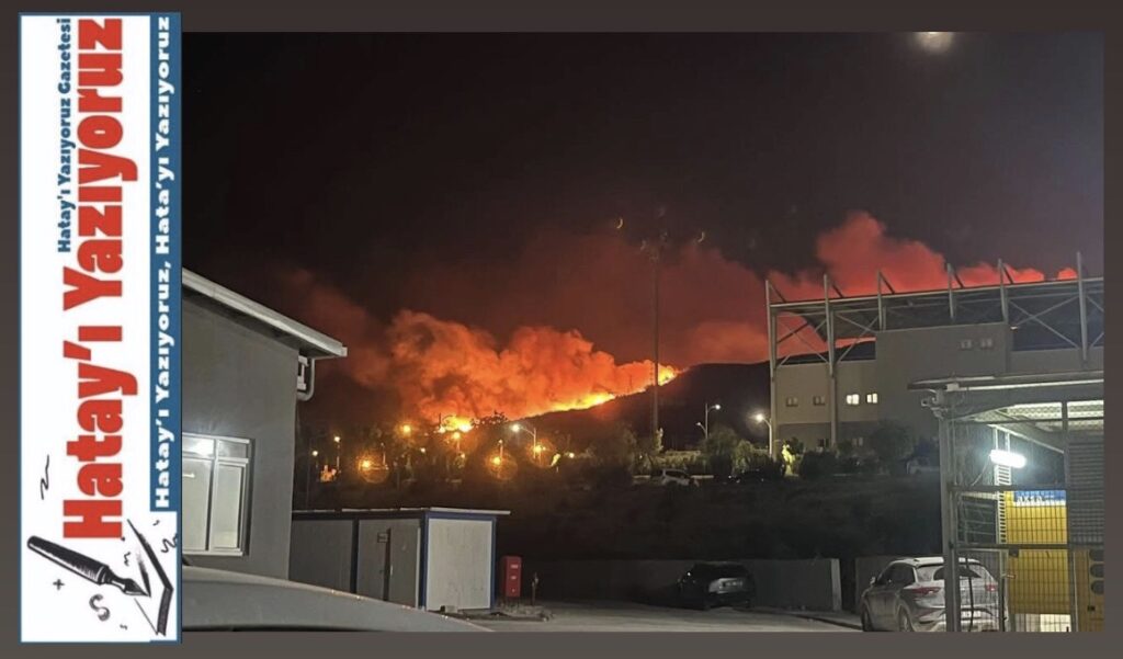 HATAY’DA YANGIN MAĞDURLARINA 2,2 MİLYON TL’LİK DESTEK