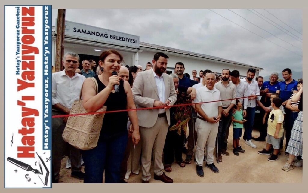 SAMANDAĞ BELEDİYESİNDEN İKİ AÇILIŞ