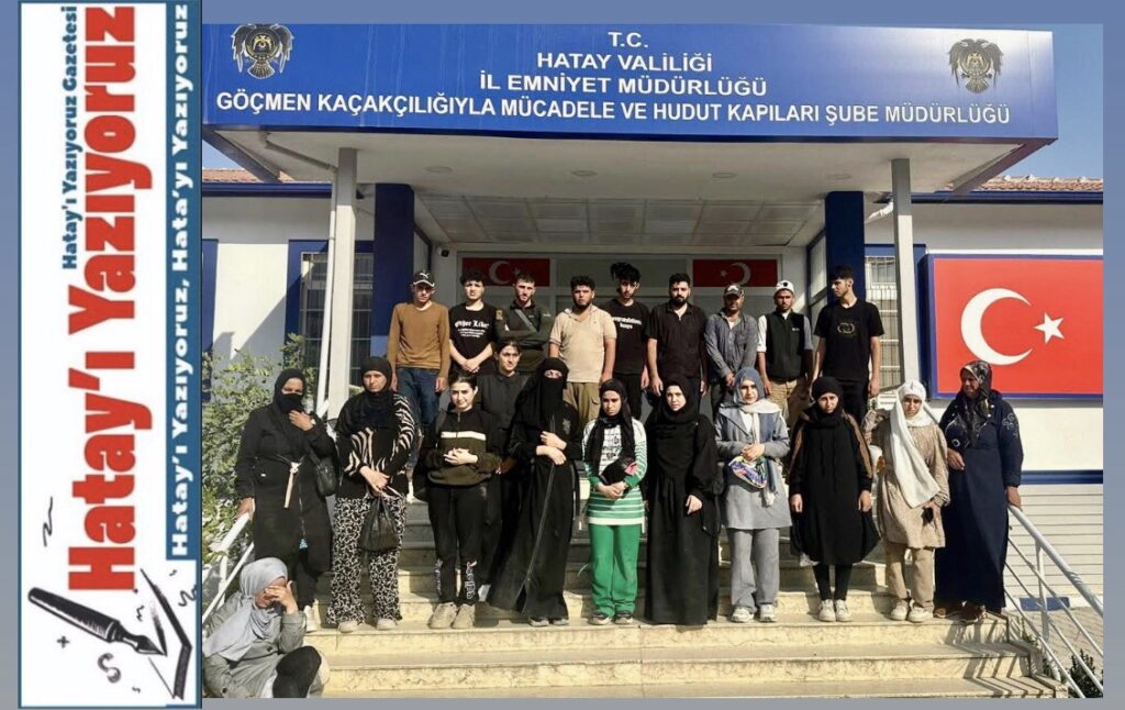24 KAÇAK GÖÇMEN YAKALANDI
