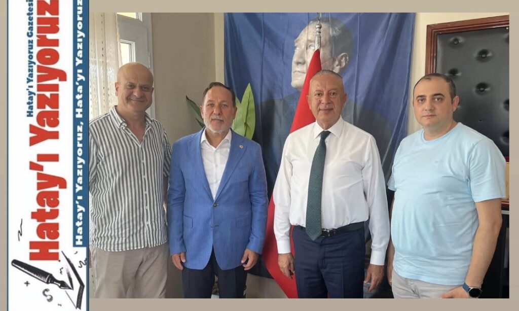 FATİH TOSYALI’DAN AKDENİZ ECZANE TEKNİSYENLERİ ODASI’NA ZİYARET