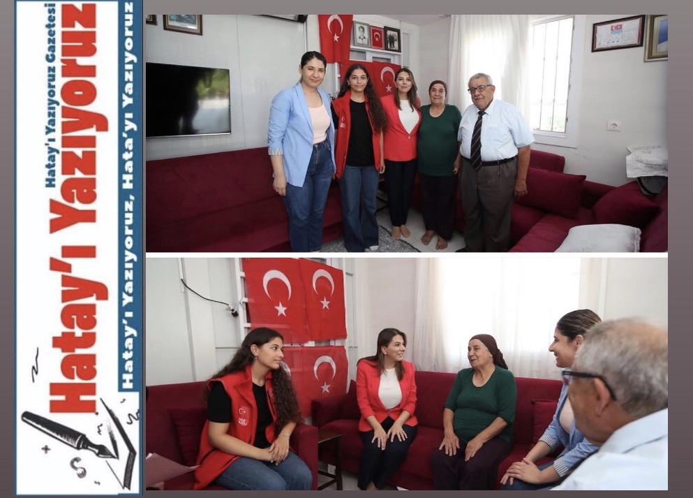 HANIMEFENDİ MASATLI’ DAN ŞEHİT AİLESİNE ZİYARET