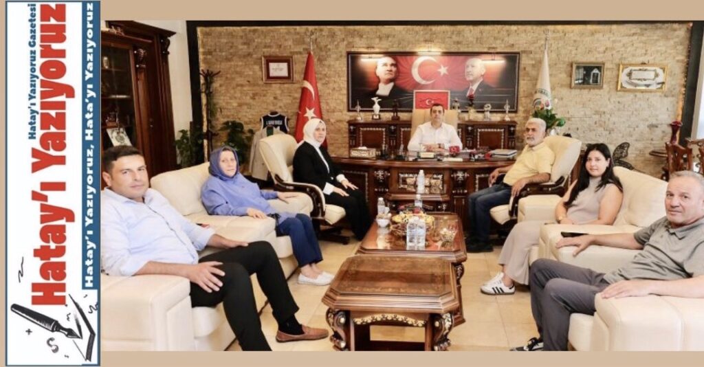 BAŞKAN YUMUŞAK, KURUM YÖNETİCİLERİNİ AĞIRLADI