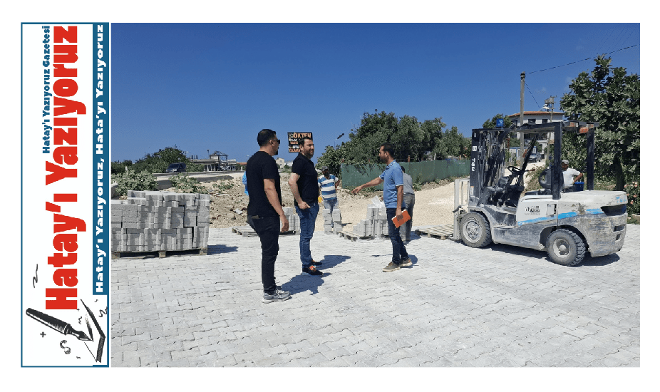 SAMANDAĞ YOLLARI YENİLENİYOR