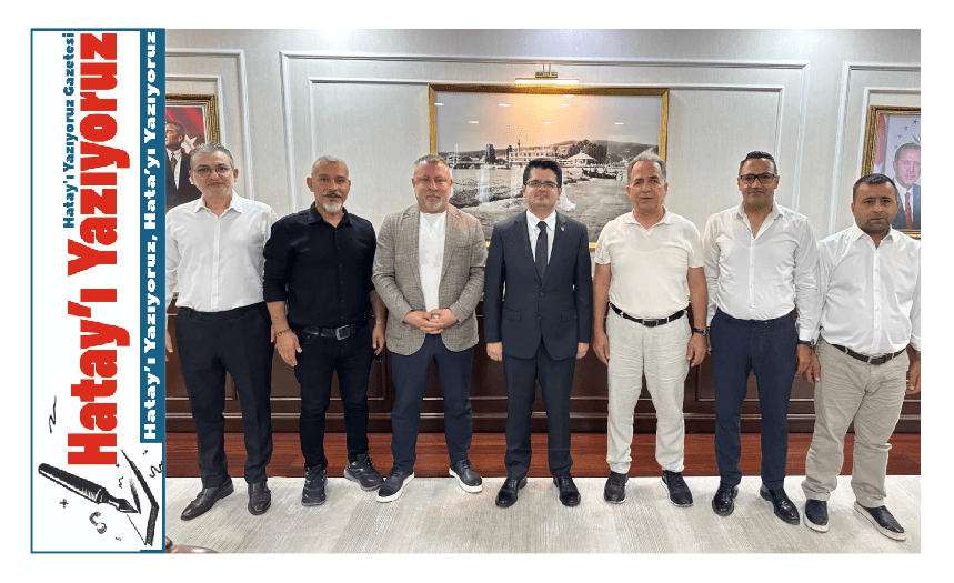 ARSUZ KAYMAKAMI FATİH EROĞLU’NA İSKENDERUN GAZETECİLER CEMİYETİ’NDEN HAYIRLI OLSUN ZİYARETİ