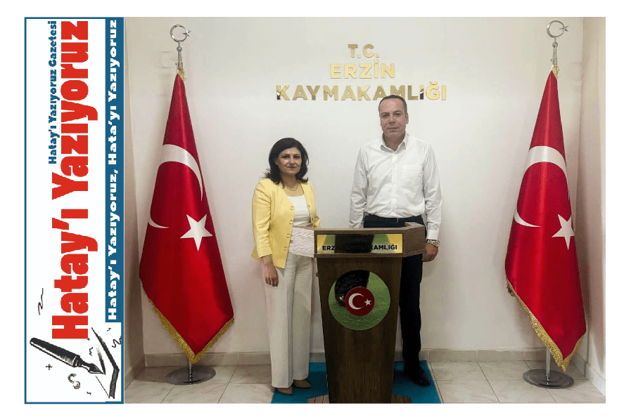 ERZİN CUMHURİYET BAŞSAVCISI LEYLA TURGUT’TAN VEDA ZİYARETİ