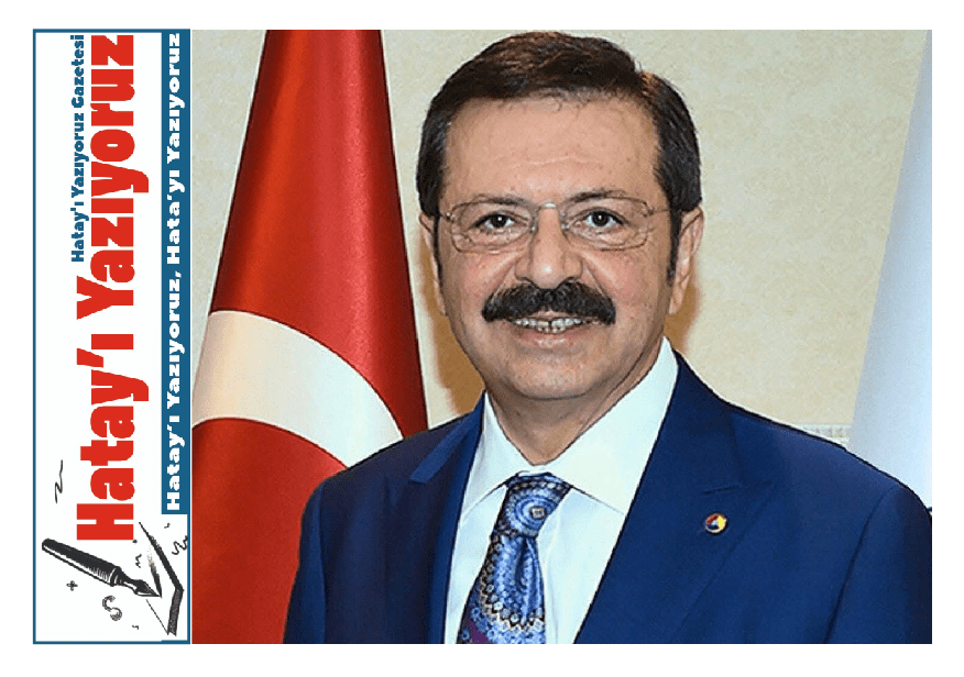 HATAY TSO’DAN HİSARCIKLIOĞLU’NA TEBRİK