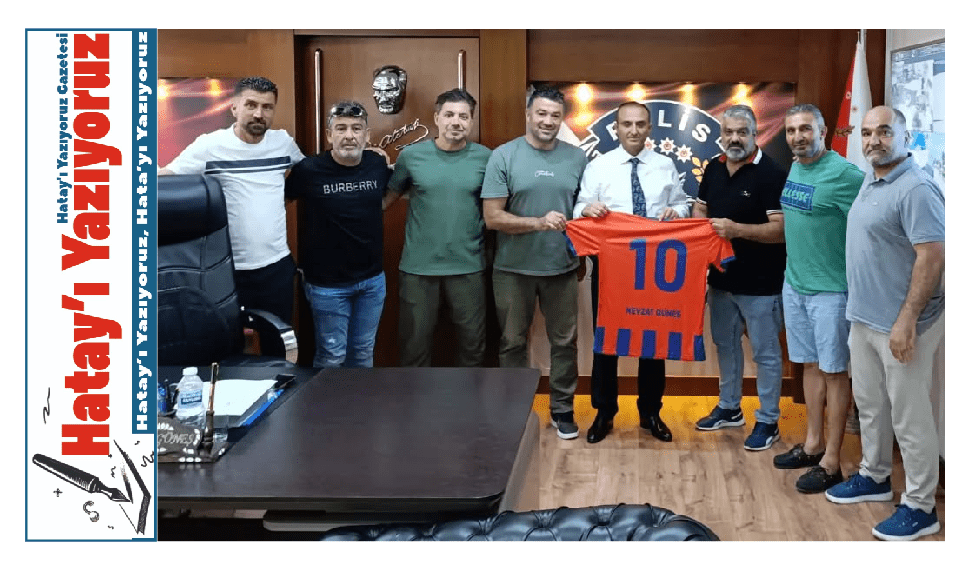İSKENDERUN MASTERLER’DEN EMNİYET MÜDÜRÜ NEVZAT GÜNEŞ’E ZİYARET