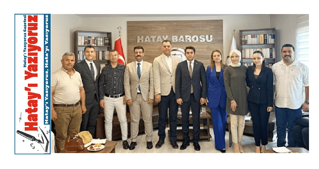 DÖRTYOL’DA GÖREV YAPAN HAKİM VE SAVCILARA PLAKET TÖRENİ