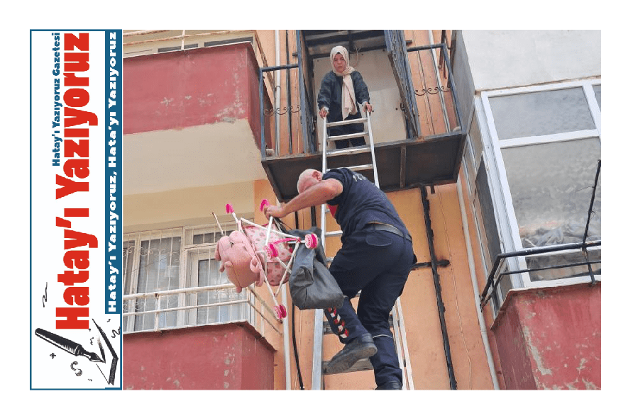 ASANSÖRDE MAHSUR KALAN ANNE VE ÇOCUĞU İTFAİYE KURTARDI