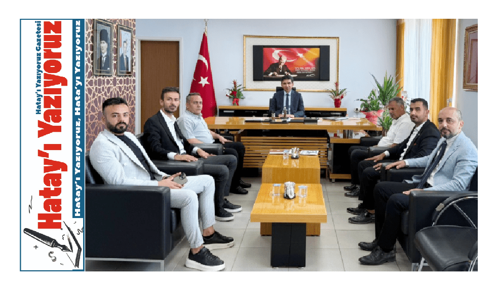 TUGVA HATAY’DAN REYHANLI KAYMAKAMI’NA ZİYARET