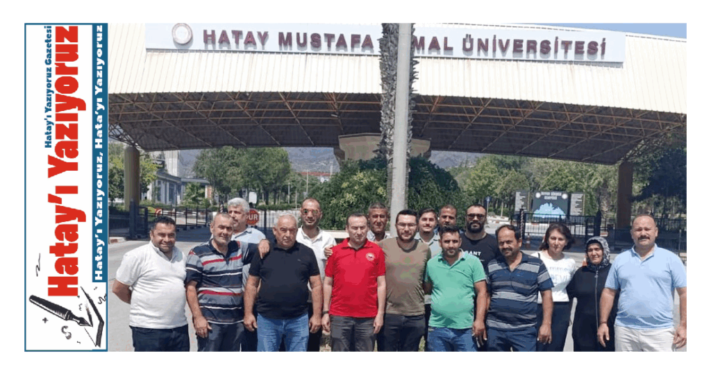 HATAY’DA İL TARIM MÜDÜRLÜĞÜ İŞÇİLERİ İŞ BIRAKTI