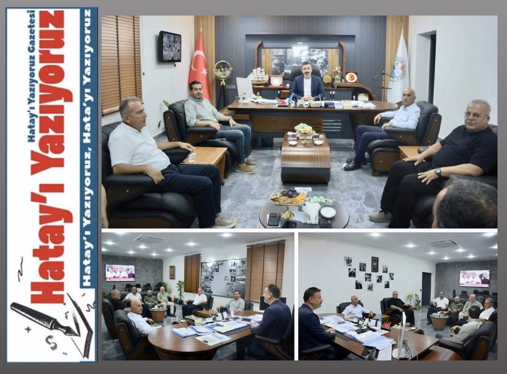 CHP HATAY’DAN BAŞKAN ÜSTÜN’E ZİYARET