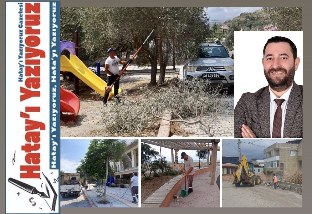 SAMANDAĞ BELEDİYESİ’NDEN PARK VE YEŞİL ALAN ÇALIŞMALARI