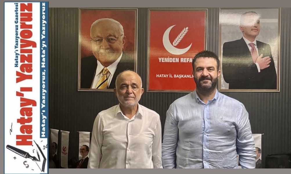 YENİDEN REFAH PARTİSİ ARSUZ İLÇE BAŞKANLIĞINA MURAT ERKEK ATANDI