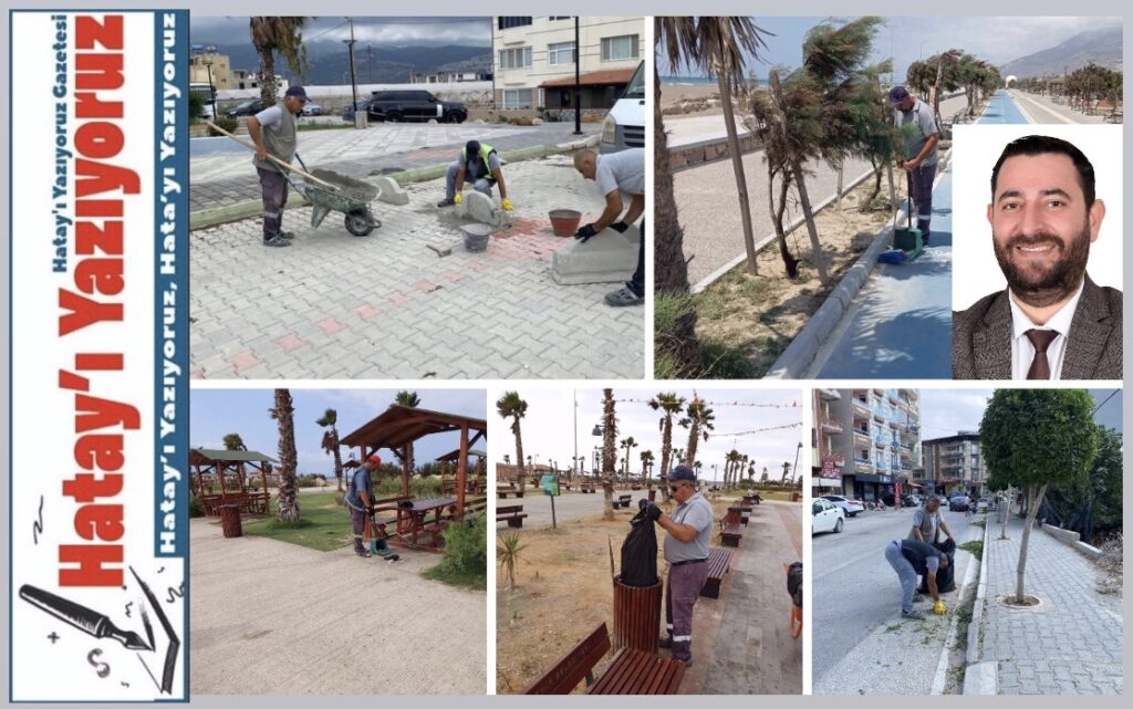 SAMANDAĞ BELEDİYESİ ÇALIŞMALARINI ARALIKSIZ SÜRDÜRÜYOR