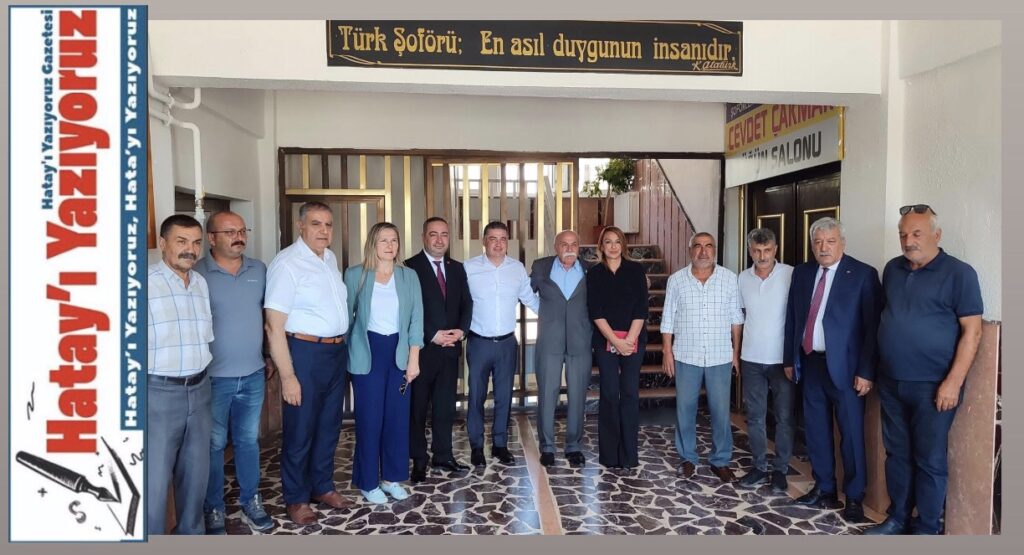 CHP HATAY HEYETİ, ŞEVKET TOROMAN’I ZİYARET ETTİ