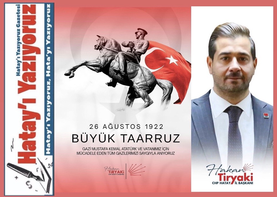 BAŞKAN TİRYAKİ’DEN ANLAMLI MESAJ