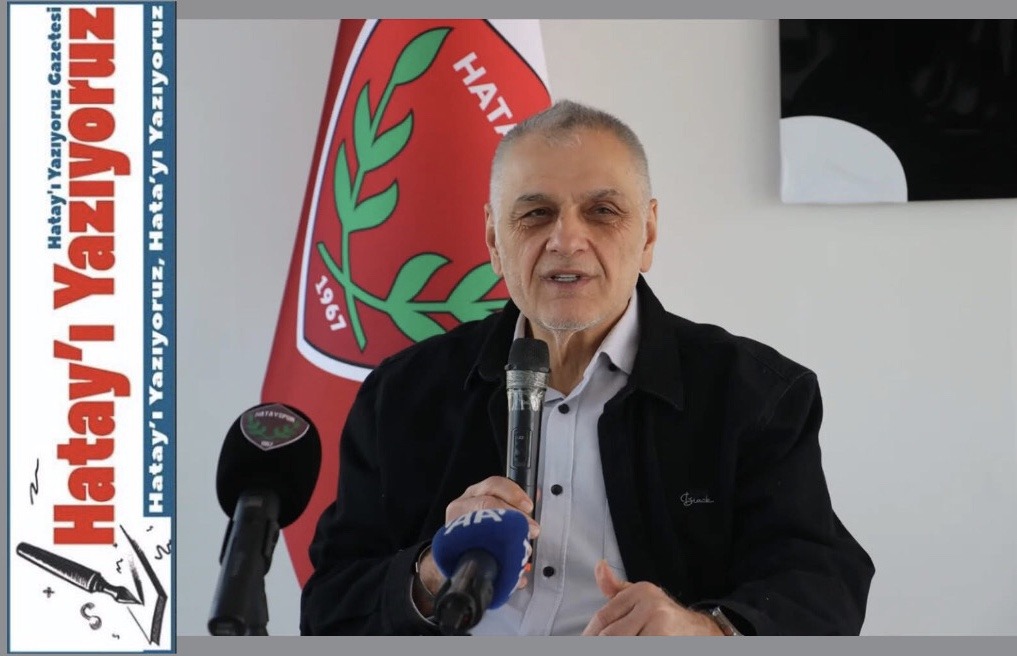 TÜM HATAYSPORLU TARAFTARLAR DERNEK VE GRUPLARI ÇİNÇİN YÖNETİMİNİN TOPLUCA İSTİFASI İÇİN KENT MEYDANINDA TOPLANDILAR