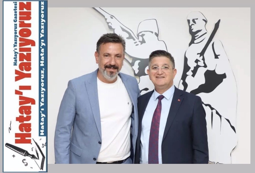 BAŞKAN SAMİ ÜSTÜN’DEN BAŞKAN BAHADIR AMAÇ’A ZİYARET
