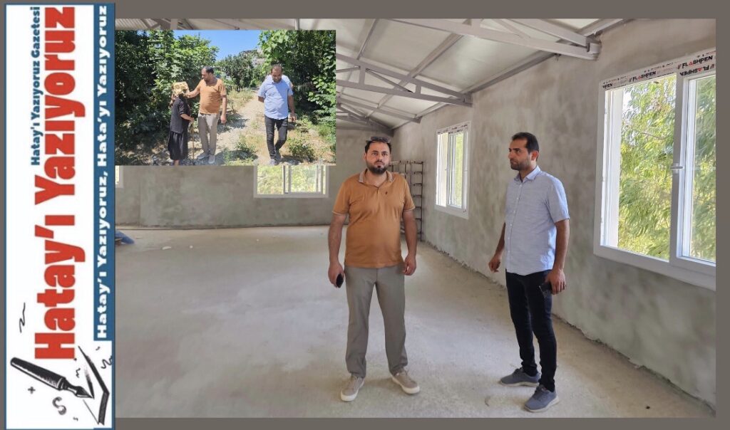 SAMANDAĞ’DA YAPIMI DEVAM EDEN ÇALIŞMALAR İNCELENDİ