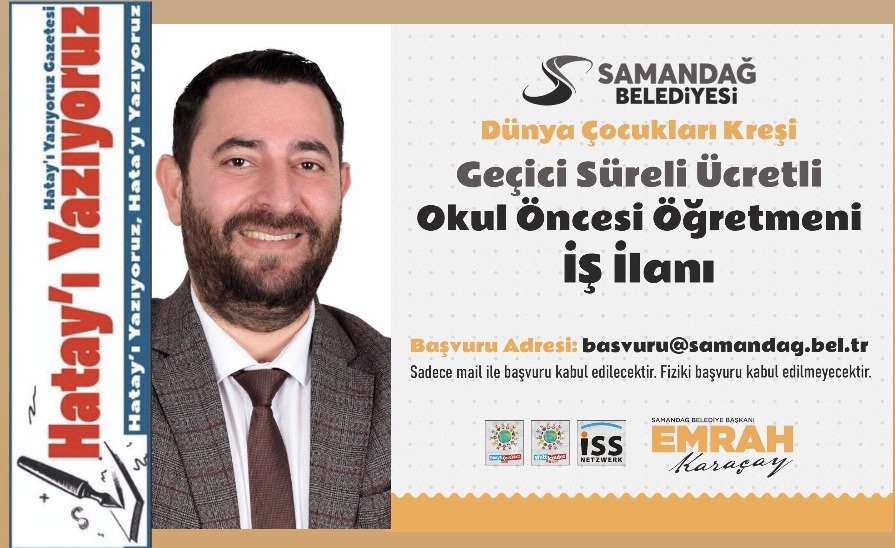 DÜNYA ÇOCUKLARI KREŞİ GEÇİCİ SÜRELİ ÜCRETLİ OKUL ÖNCESİ ÖĞRETMENİ İŞ İLANI