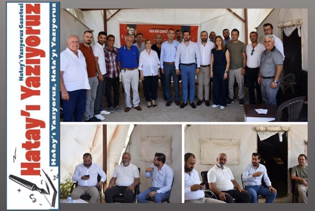 CHP HATAY’DA YÖNETİM KURULU TOPLANTISI GERÇEKLEŞTİ