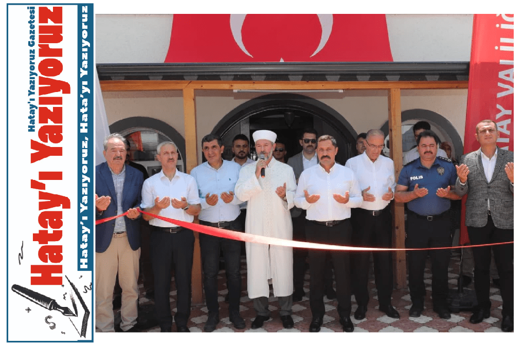 6 ŞUBAT DEPREMLERİ SONRASI YENİDEN İHYA EDİLEN 102’NCİ CAMİ İBADETE AÇILDI