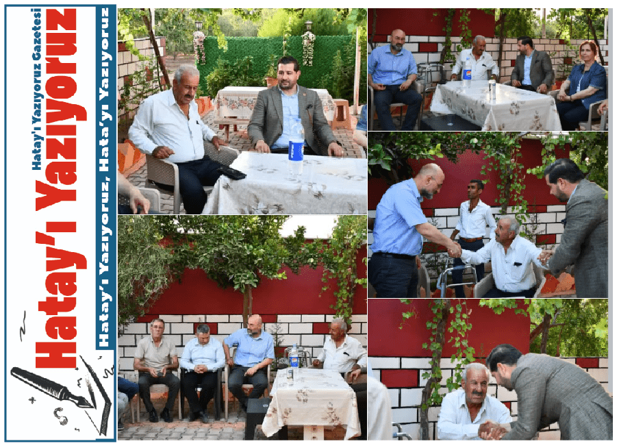 BAŞKAN TİRYAKİ ABDURRAHMAN ÇIKAR’I EVİNDE ZİYERET ETTİ