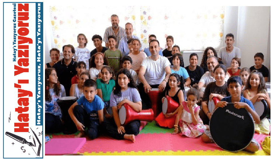 GİRNE MANSUROĞLU KÜLTÜR MERKEZİ’NDE MİNİKLER SANAT COŞKUSU YAŞADI