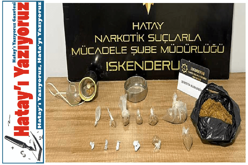 HATAY’DA BİR AYDA 19 UYUŞTURUCU SATICISI TUTUKLANDI!