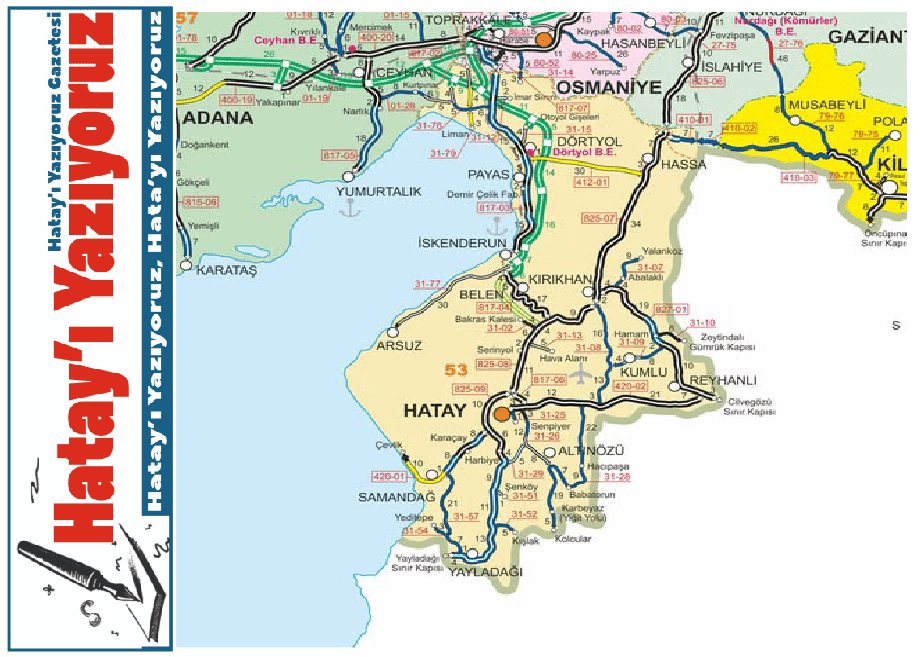 HATAY’IN 2/B HARİTASI YENİLENİYOR