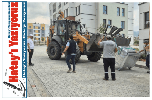 ERZİN’DE ÇALIŞMALAR HIZ KESMEDEN DEVAM EDİYOR