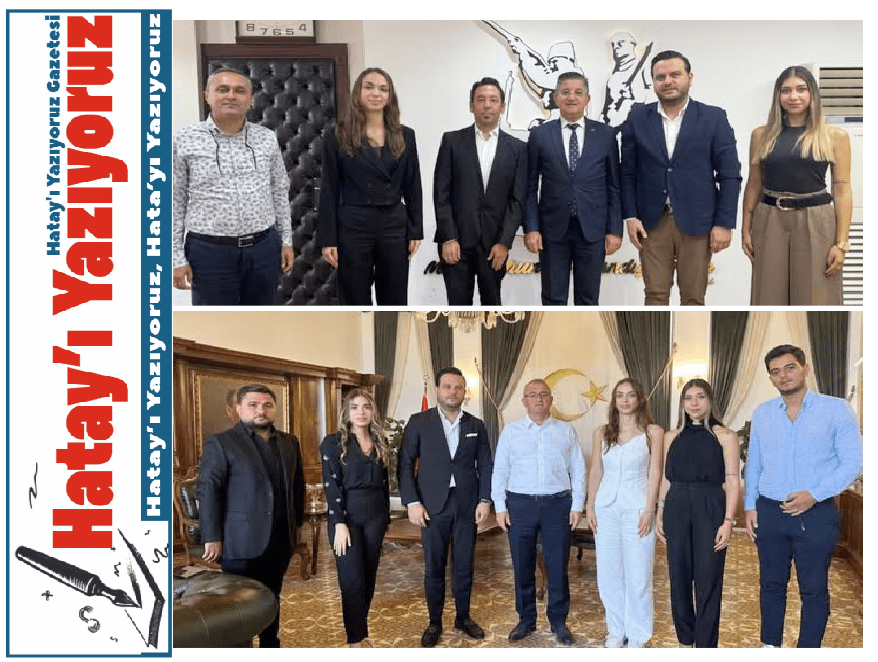 İÇMİMARLAR ODASI BAŞKANI ÇAĞRI AYTAŞ VE YÖNETİMİ ZİYARET TURUNDA