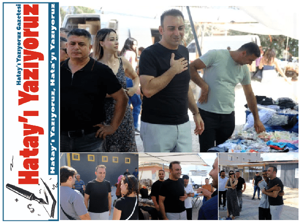DEFNE BELEDİYE BAŞKANI PAZAR YERİNDE HEM ESNAFLA HEM VATANDAŞLA BULUŞTU